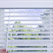 Load image into Gallery viewer, Faux Wood Blinds, Parent 2" Cordless Classic Faux Woods WHITES