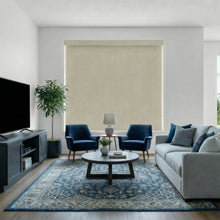 Load image into Gallery viewer, Contemporary Fabric Light Filtering Roller Shades