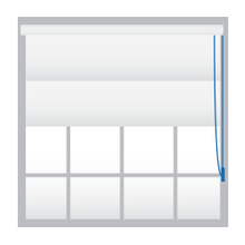 Load image into Gallery viewer, Control Style - Roman Shade - Factory Direct Blinds