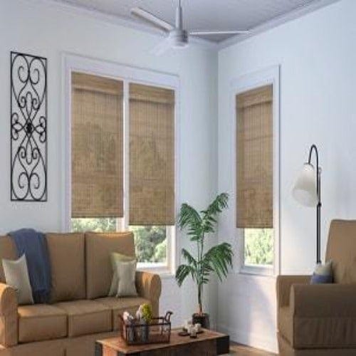 Cordless Woven Wood Shades