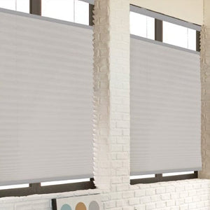 Pleated Shades, Parent Simplistic Cordless Top-Down/Bottom-Up Pleated Shades