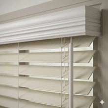 Load image into Gallery viewer, 2" Premier Cordless Faux Wood Blinds