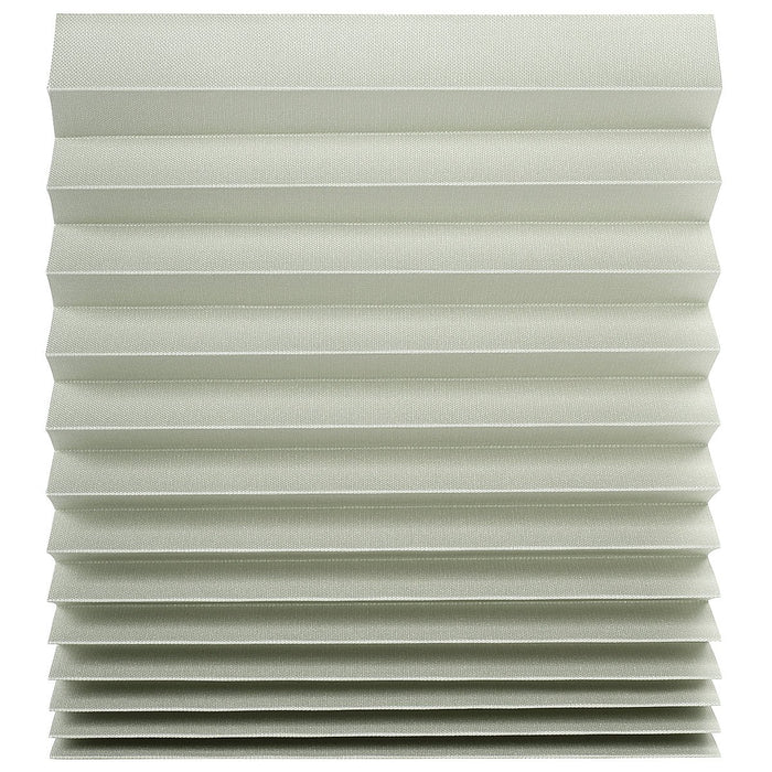 Smoke Pleated - Simplistic Cordless Top Down Bottom Up Pleated Shade