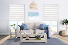 Load image into Gallery viewer, Zebra Light Filtering Roller Shades - Factory Direct Blinds
