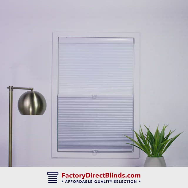 5/8" DAY/NIGHT Cellular Shades Single Cell Cordless | Factory Direct Blinds.