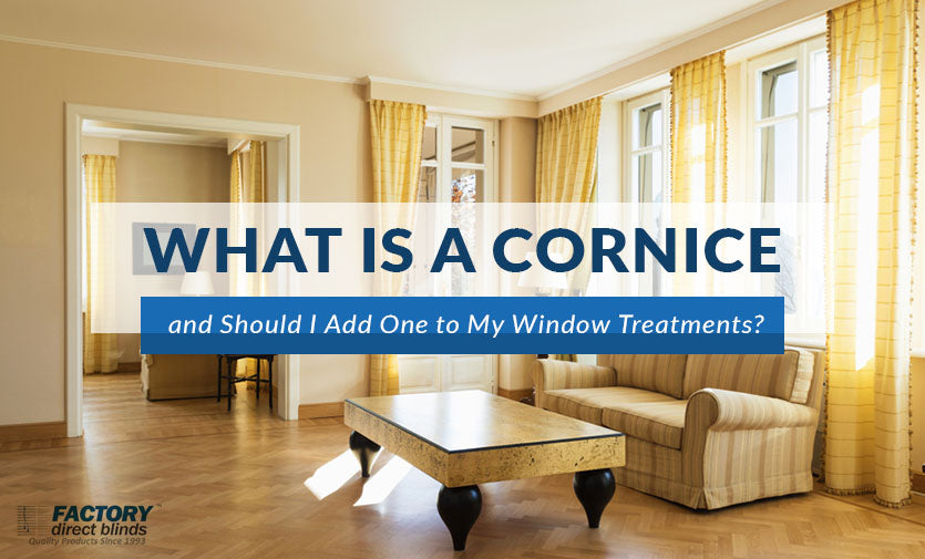 What Is a Cornice and Should I Add One to My Window Treatments?