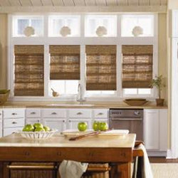 Cordless Woven Wood Shades