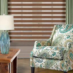 Room Darkening Zebra Roller Shade