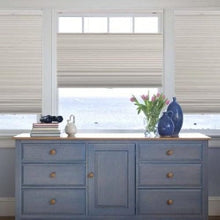 Load image into Gallery viewer, Cellular Shades and Blinds, Parent 1/2&quot; Budget Single Cell Blackout Cordless Top-Down/Bottom-Up
