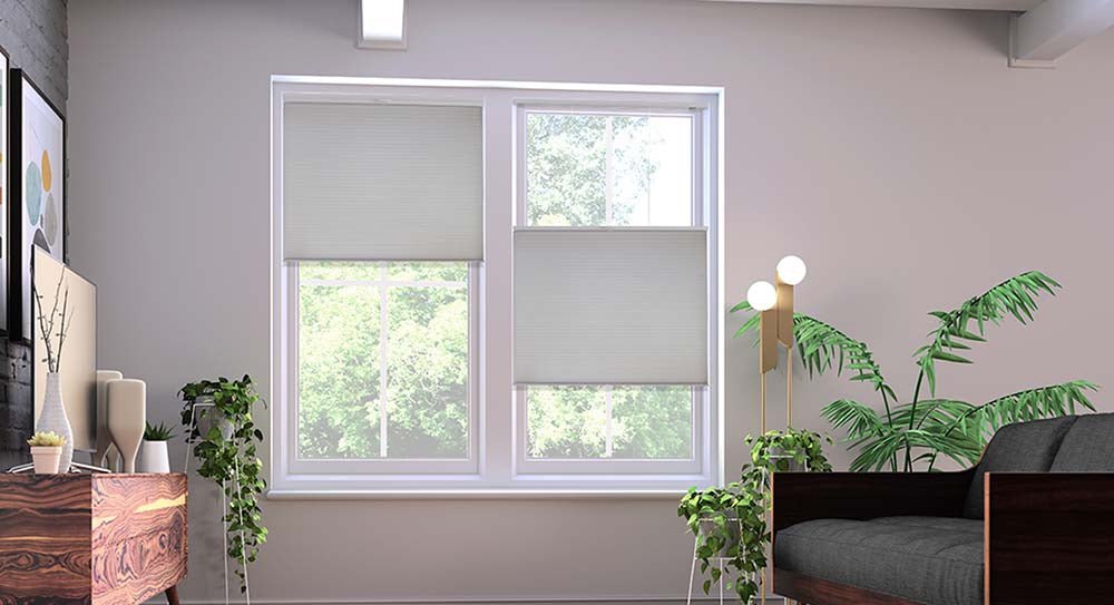1/2" Budget Single Cell Blackout Cordless Top - Down/Bottom - Up Shades - Factory Direct Blinds