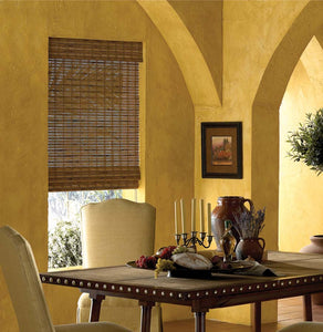 Cordless Woven Wood Shades