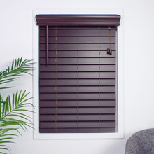 Load image into Gallery viewer, Faux Wood Blinds, Parent 2 1/2&quot; Signature Faux Wood Blinds Woodtone
