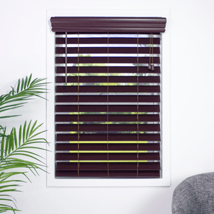 Faux Wood Blinds, Parent 2 1/2" Signature Faux Wood Blinds Woodtone