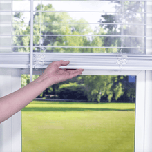 Load image into Gallery viewer, 2&quot; Classic Cordless Faux Wood Blinds - White - Factory Direct Blinds
