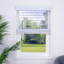 Load image into Gallery viewer, Faux Wood Blinds, Parent 2&quot; Cordless Classic Faux Woods WHITES

