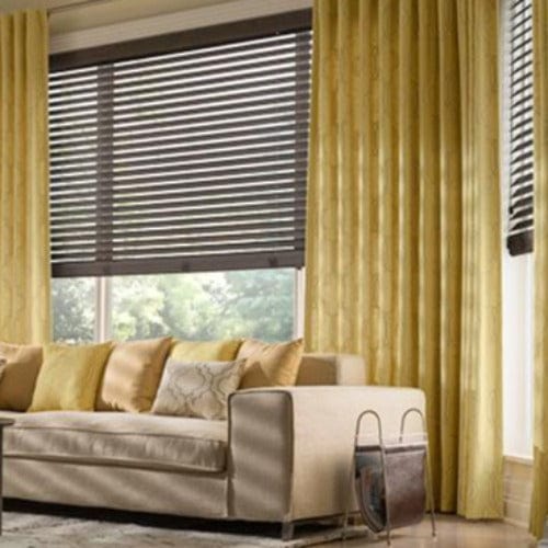 2" Hardwood Cordless Horizontal Blinds - Factory Direct Blinds