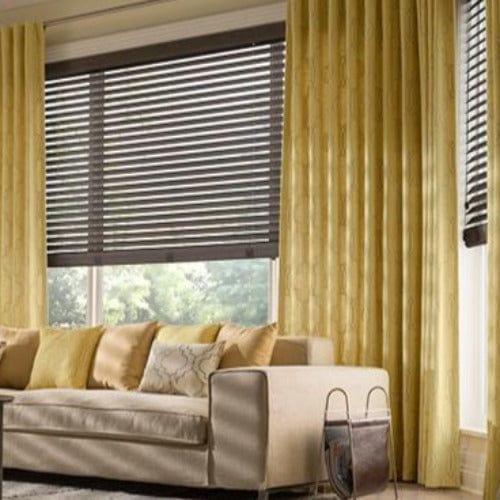 2" Hardwood Cordless Horizontal Blinds