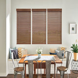2" Hardwood Cordless Horizontal Blinds - Factory Direct Blinds