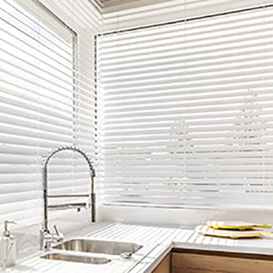 Faux Wood Blinds, Parent 2" Premier Cordless Faux Wood Blinds