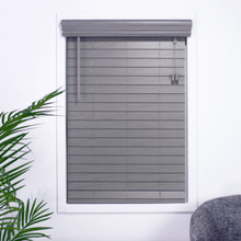 Load image into Gallery viewer, Faux Wood Blinds, Parent 2&quot; Signature Faux Wood Blinds Woodtone
