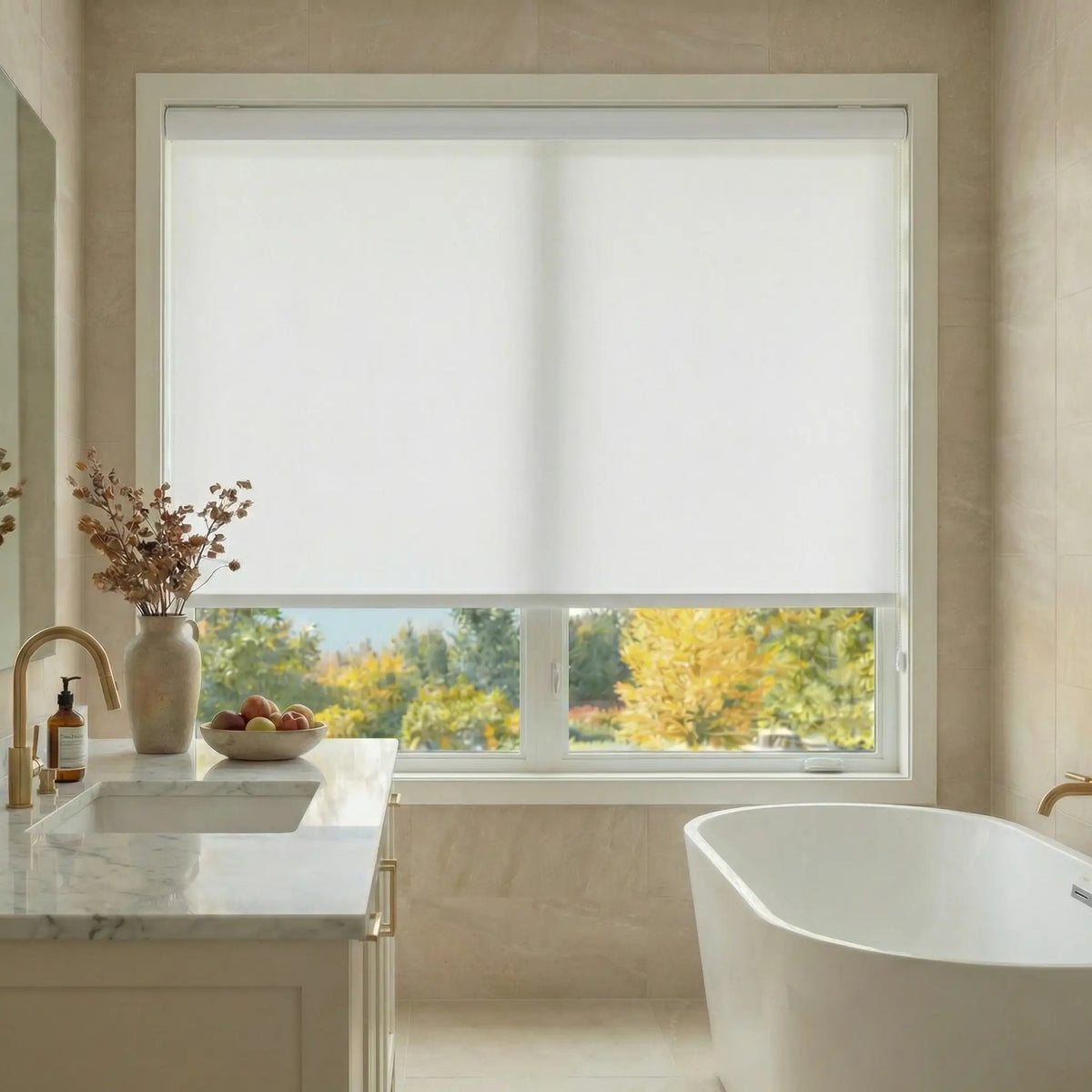 Classic Fabric Light Filtering Roller Shades