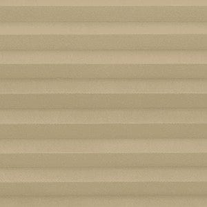 Free Samples Moccasin Pleated - Simplistic Cordless Top Down Bottom Up Pleated Shade