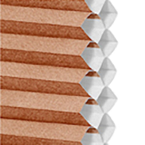 Free Samples Terra Cotta Double - 7/16" Double Cell Light Filtering