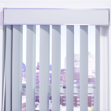 Load image into Gallery viewer, Vertical Blinds, Parent 3 1/2&quot;  Classic Curved PVC Smooth Vertical Blinds
