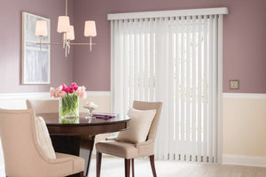 Vertical Blinds, Parent 3 1/2"  Classic Curved PVC Smooth Vertical Blinds