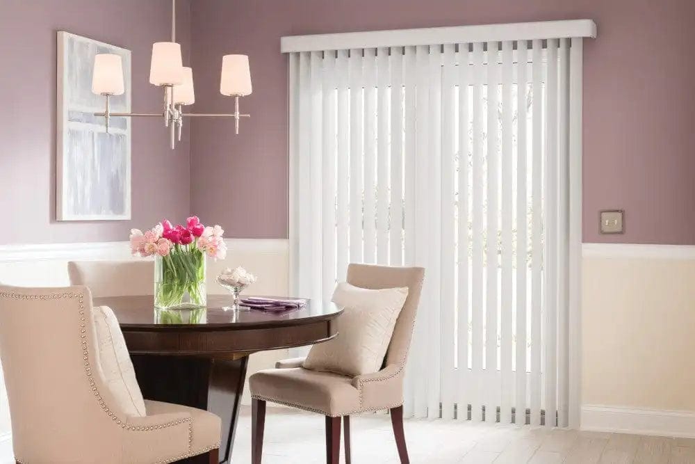 3 1/2" Classic Curved PVC Smooth Vertical Blinds - Factory Direct Blinds
