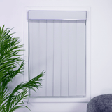 3 1/2" Classic Curved PVC Smooth Vertical Blinds - Factory Direct Blinds
