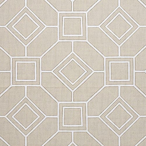 Free Samples Cubic Linen -  Patterns Roman Shade