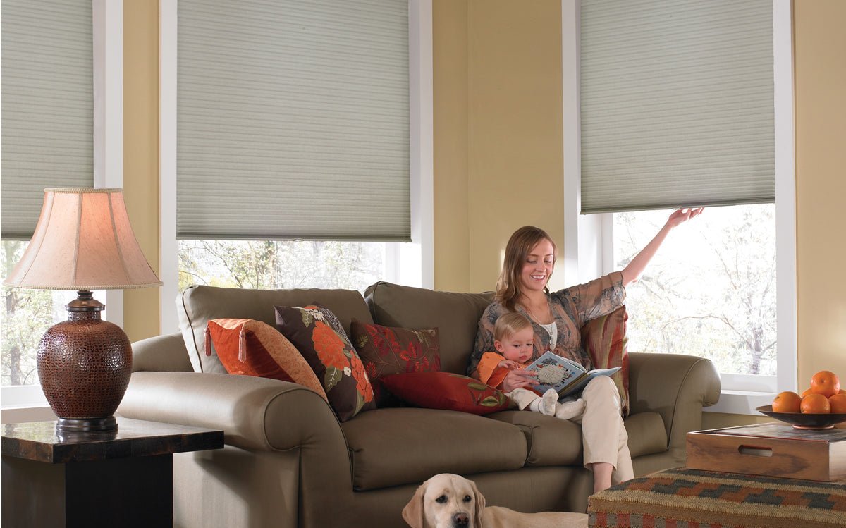 3/8" Budget Single Cell Light Filtering Cordless Shades - Factory Direct Blinds