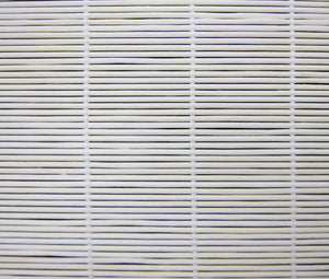 Papara White - Cordless Standard or Cordless Top-Down Bottom-Up Woven Wood Shades