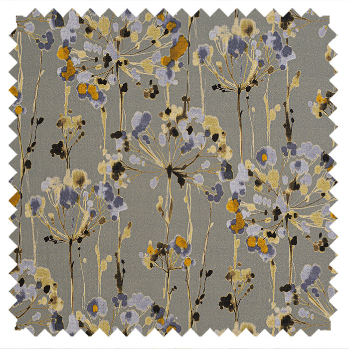 Crane Botanical Grey - Roman Shade