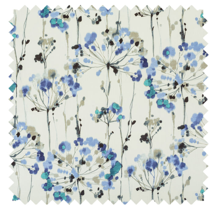 Crane Blue - Roman Shade