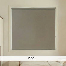 Load image into Gallery viewer, Economy Basic Vinyl Blackout Roller Shades
