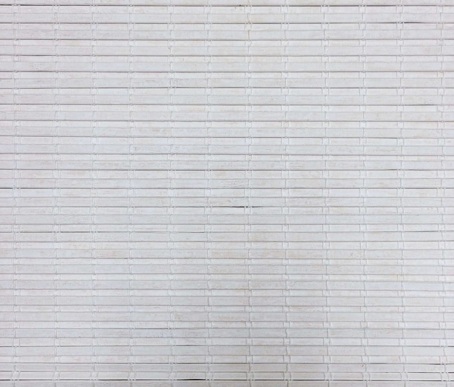 Exuma White - Cordless Woven Wood Shades