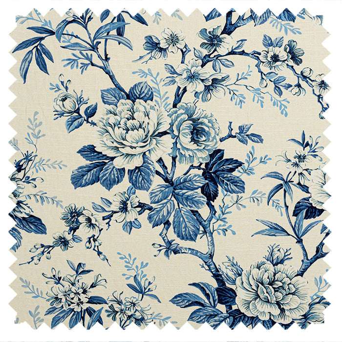 June Indigo - Classic Roman Shade