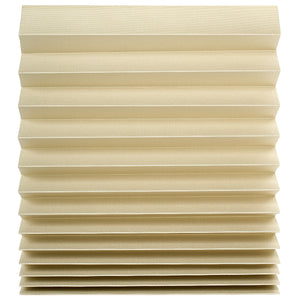 Moccasin Pleated - Simplistic Cordless Top Down Bottom Up Pleated Shade
