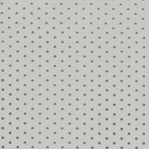 Perforated Flat Gray - 3 1/2