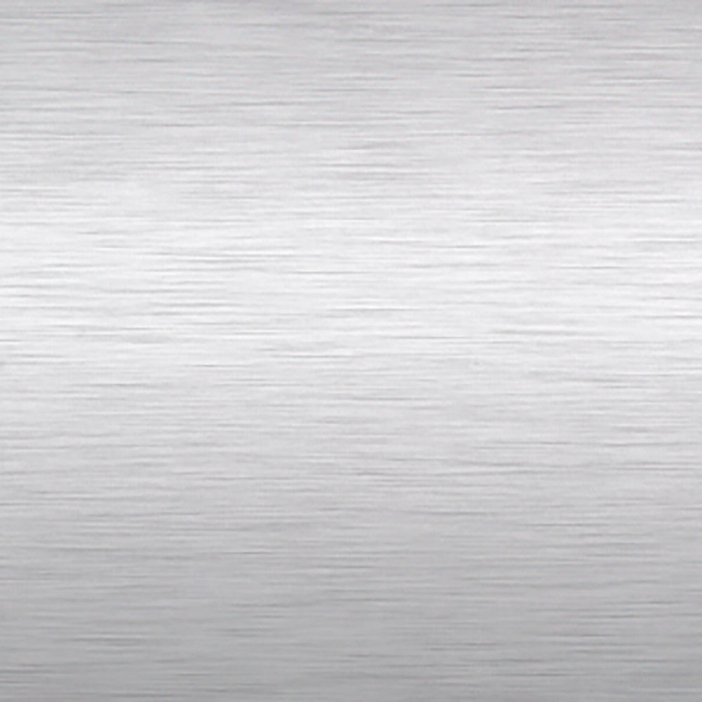 Brushed Aluminum - 1 x 1 1⁄2