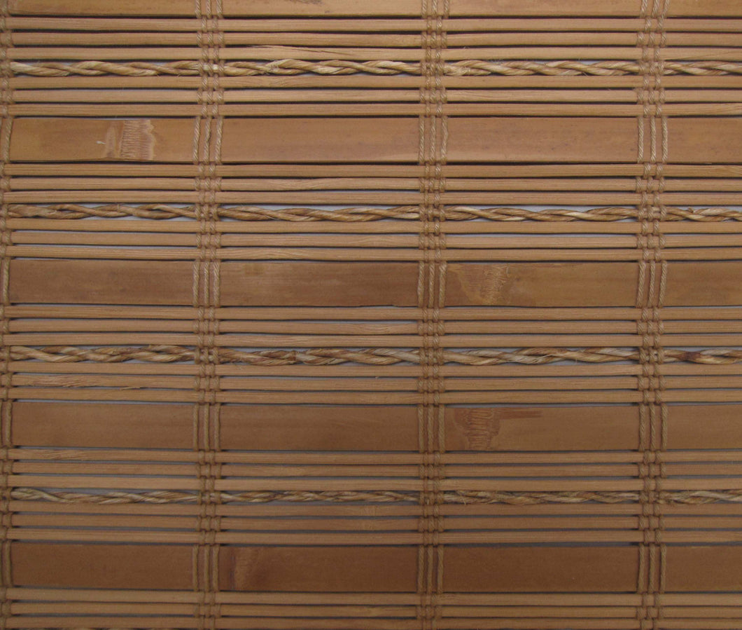 Lau Camel - Cordless Standard or Cordless Top-Down Bottom Up Woven Wood Shades