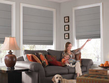 Load image into Gallery viewer, Affordable Roman Shades

