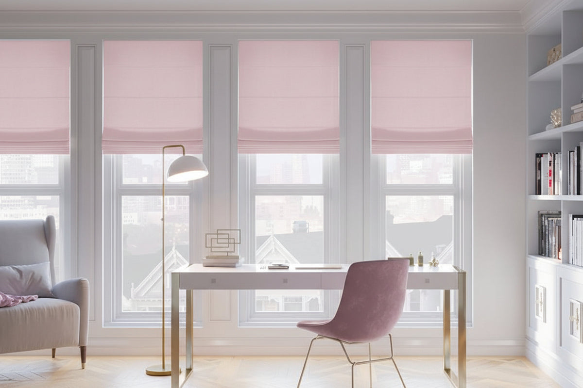 Affordable Roman Shades - Factory Direct Blinds