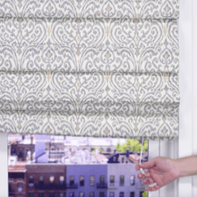 Load image into Gallery viewer, Affordable Roman Shades - Factory Direct Blinds
