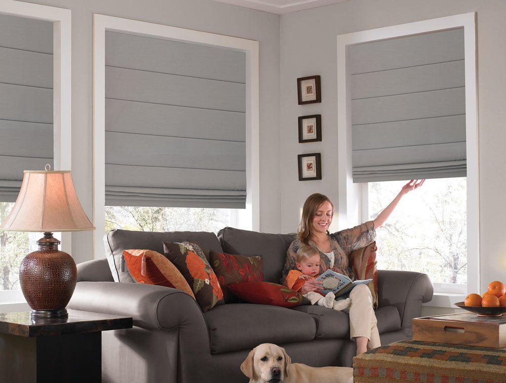 Affordable Roman Shades - Factory Direct Blinds