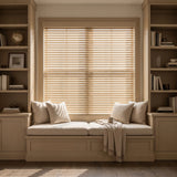 2" Premier Cordless Faux Wood Blinds