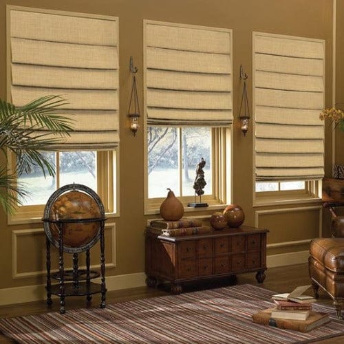 Basic Roman Shades - Factory Direct Blinds