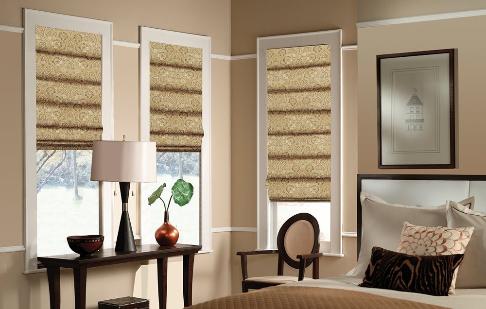 Basic Roman Shades - Factory Direct Blinds